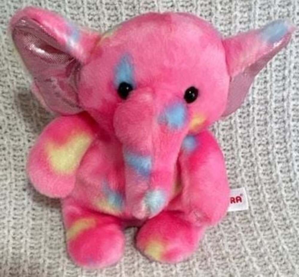 Aurora Bright Fancies 7" Candyapple Elephant Plush Toy